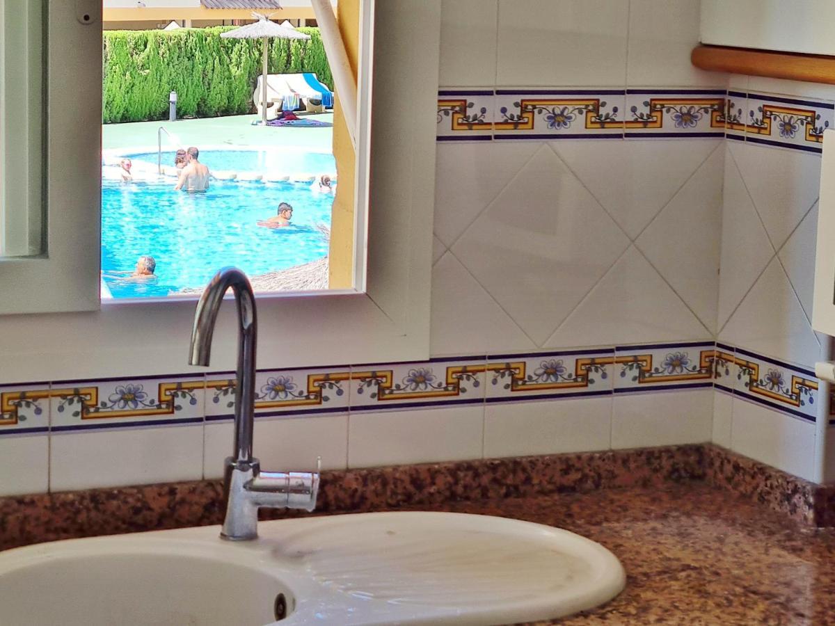 Apartamento Con Piscina En Oliva Nova Kültér fotó